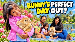Bunny’s Perfect Day Out? 🐰 Rose Garden & Duck Pond Picnic | Family Vlog