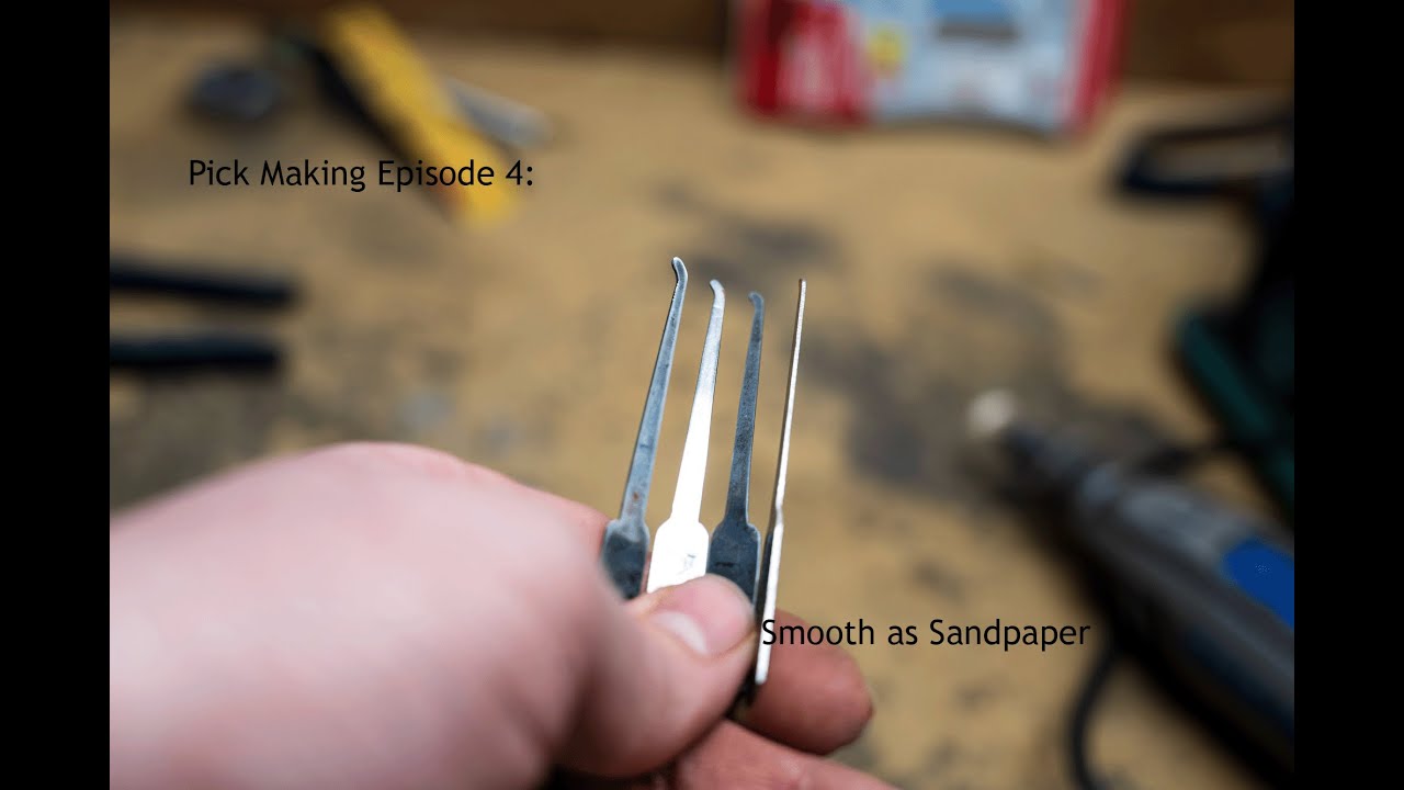 Pick Making Episode 4: Smooth as Sandpaper - YouTube