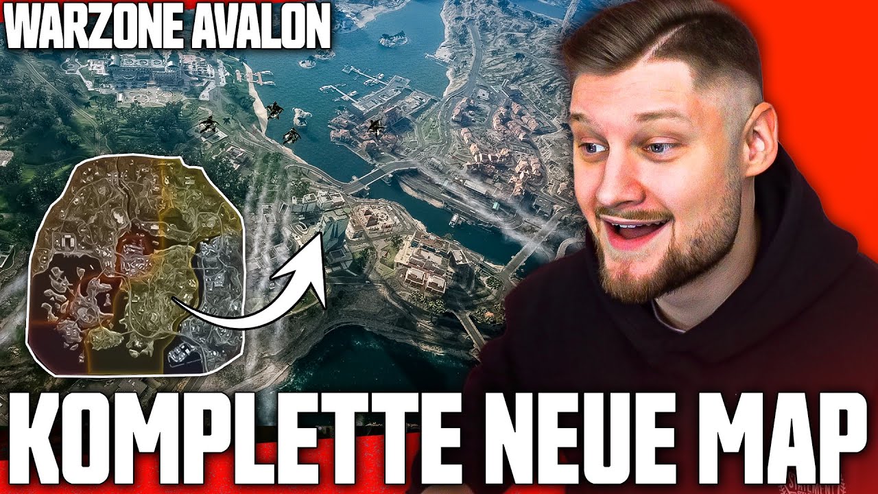 Das ist die NEUE WARZONE MAP! (XXL Avalon Tour)