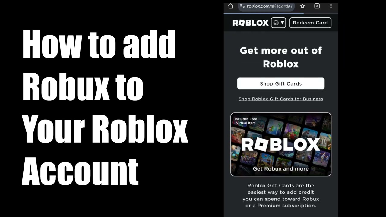 How Do You Add Robux To Your Roblox Account FOR ALL DEVICES Add 
