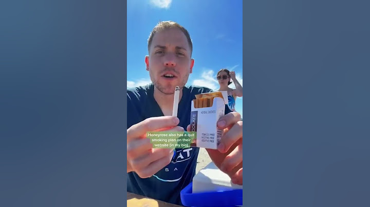#Chocolate or Vanilla Herbal Flavored Cigarettes? #Quitsmoking #Herbalsmokes #Shorts | Honeyrose USA