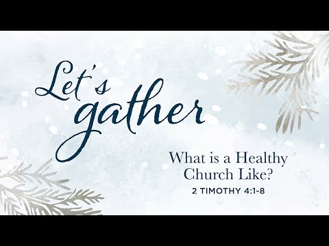 Paul's final charge to Timothy: Preach the word