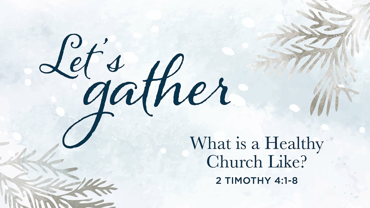 Paul's final charge to Timothy: Preach the word