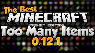 INCREDIBLE NEW TOO MANY ITEMS MOD for 0.12.1!!! - Inventory Editor - Minecraft PE (Pocket Edition) screenshot 5