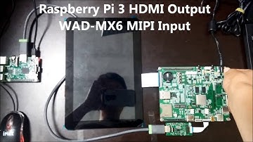 Windows Embedded Compact 2013 HDMI-to-MIPI module test in i.MX6QP board.