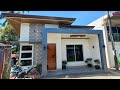 Super Ganda Nito Lalo na ang Loob at Mas Mura | 52SQM MODERN MINIMALIST HOUSE