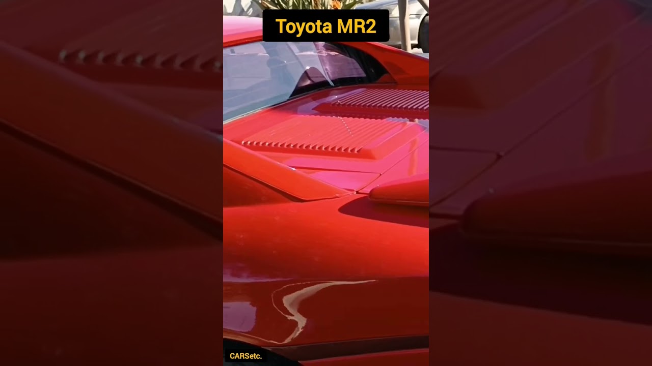 Japanese Sports Cars - Toyota MR2