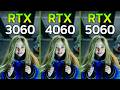 RTX 3060 vs RTX 4060 vs RTX 5060 on Pragmata + Optimized Settings!