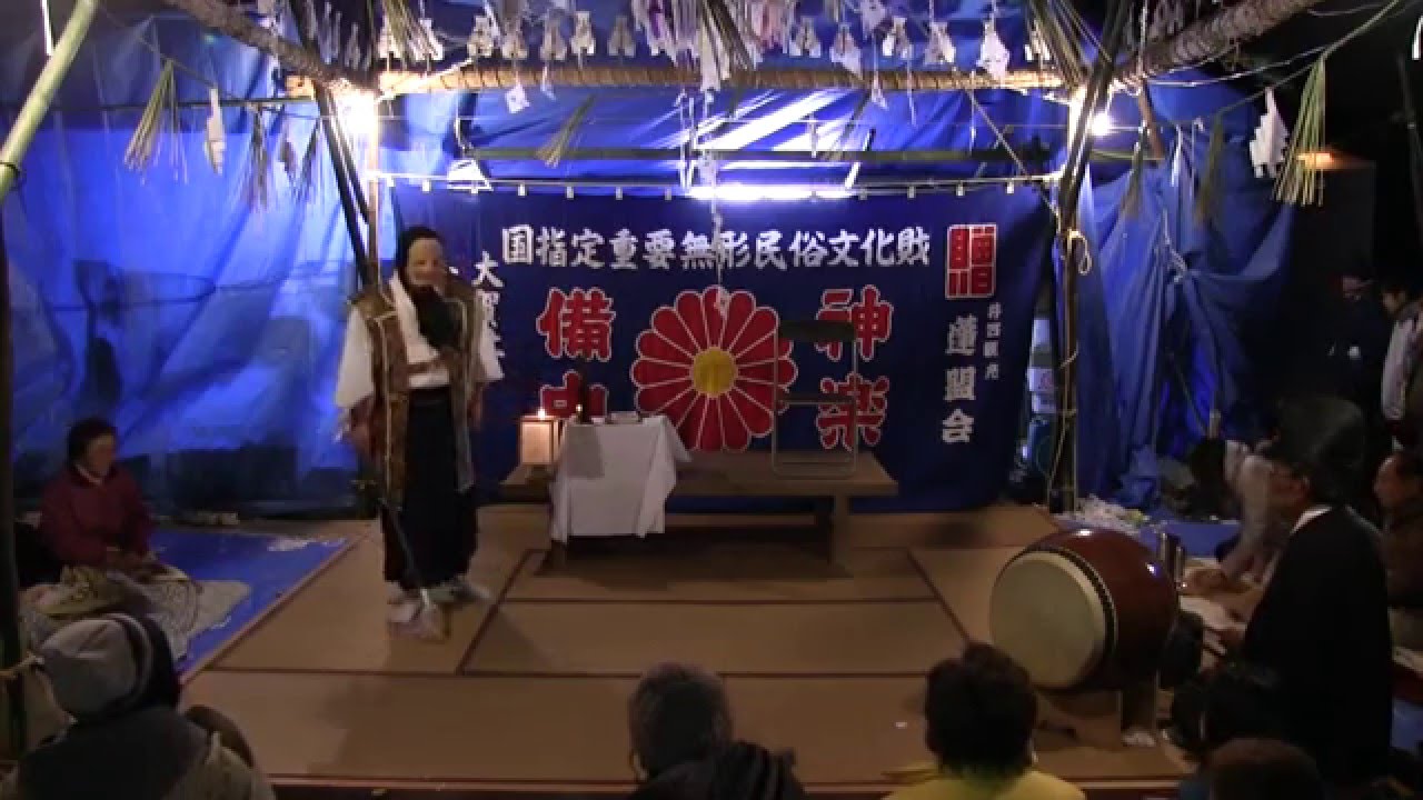 備中神楽　玉藻の前　大賀社　2015.12.12