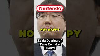 Zelda Ocarina of Time Remake LEAK?! #OcarinaOfTime #ZeldaRemake #NintendoLeaks #gaming #shorts