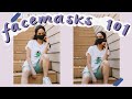 Make & Style DIY FACE MASK (no sewing) from old clothes #diyfacemask