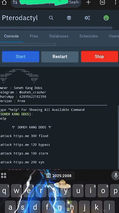 ddos website JUD*L sampe down connection #storywa #ddos #cybersecurity #viral