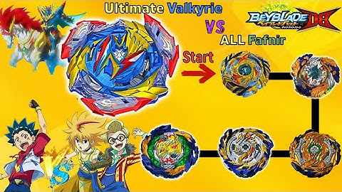 【얼티메이트 발키리 VS 올 파브닐】 베이블레이드 버스트 DB  ベイブレードバーストDB Ultimate Valkyrie VS ALL Fafnir Beyblade Burst DB