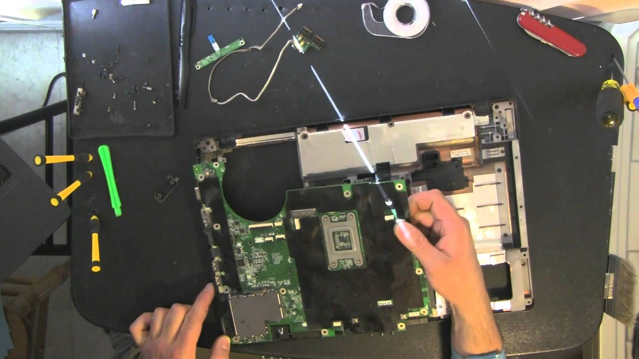GATEWAY MD2614U laptop take apart video, disassemble, how to open disassembly