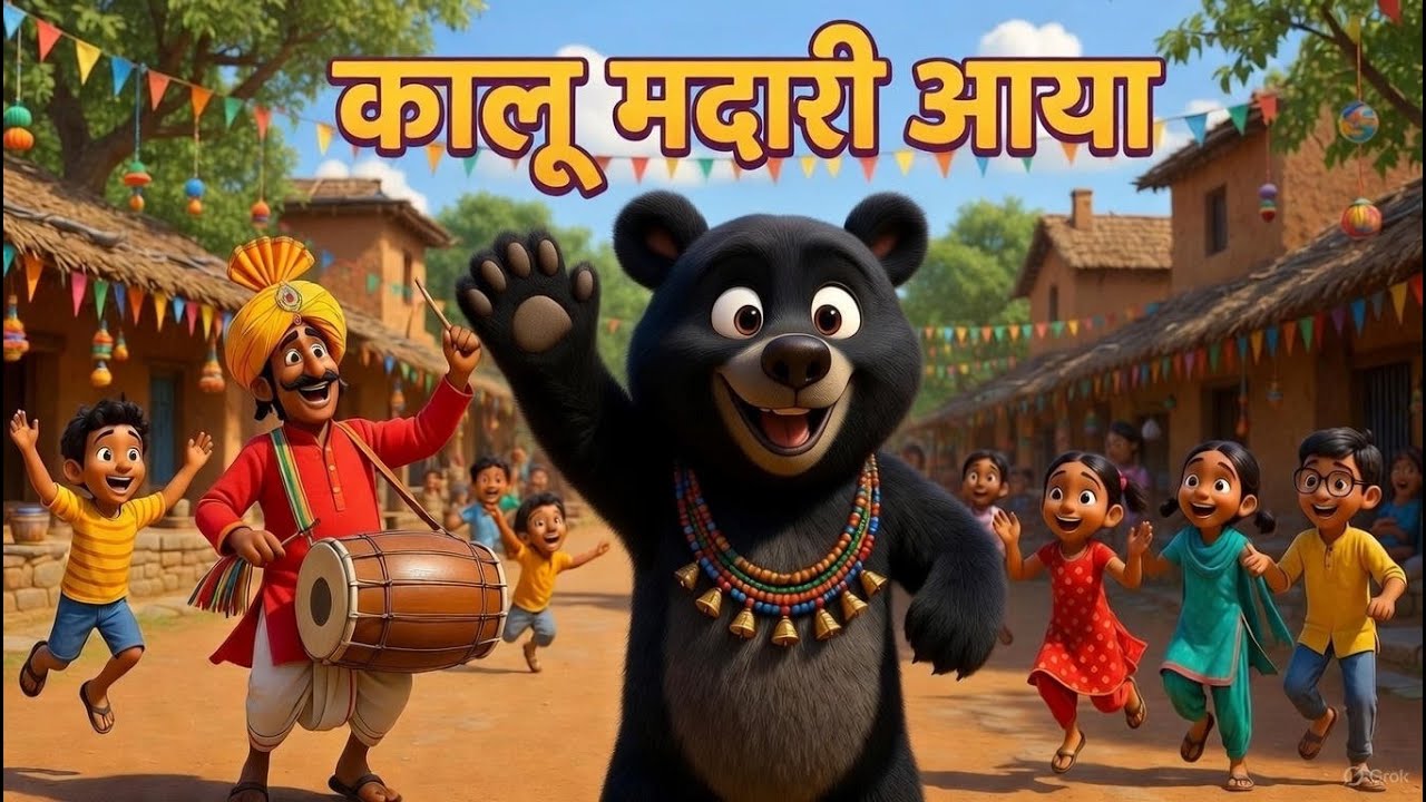 Kalu Madari Aaya | कालू मदारी आया {Hindi} | Hamster TV – Learning & Rhymes