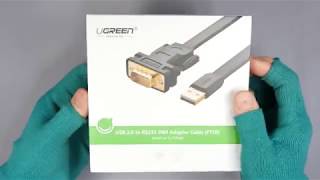 【開封】UGREEN USB シリアル変換ケーブル #散財