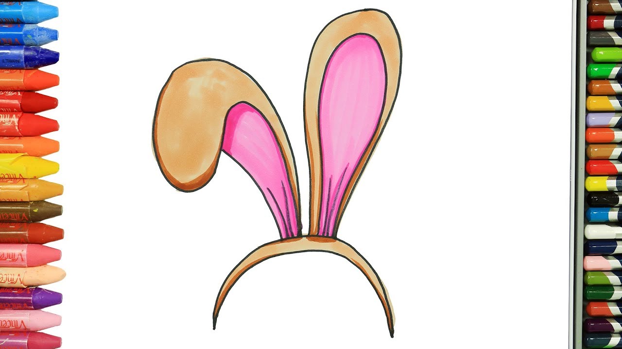 orecchie colorate orecchie di coniglio, orecchie di coniglio Realistico,  fascia da coniglio marrone, orecchio e coda da coniglio, orecchie da  animale