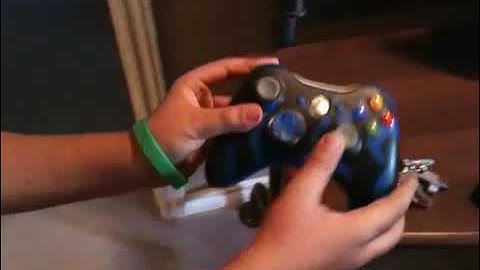 My custom xbox 360 controller paint job (MUST SEE)
