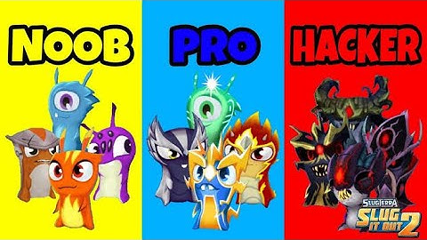 Slugterra Slug it out 2 — Noob vs Pro vs Hacker