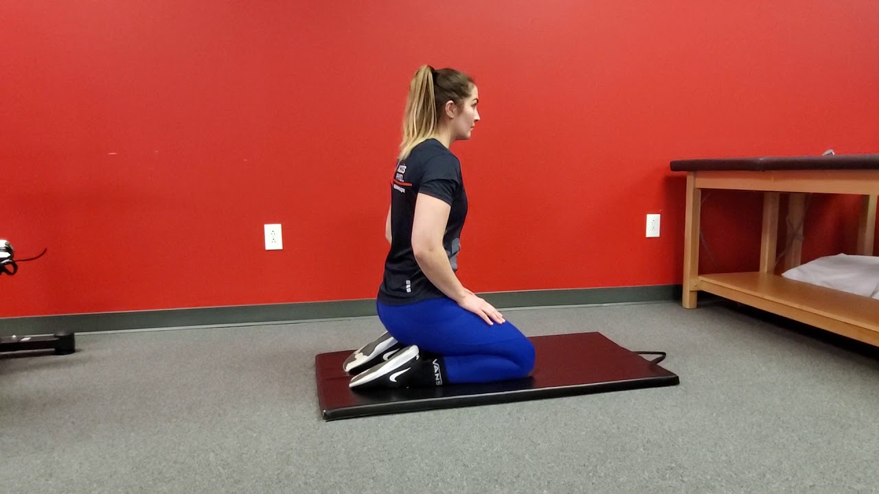 14 Exercice d'amplitude articulaire pour la cheville (Flexion