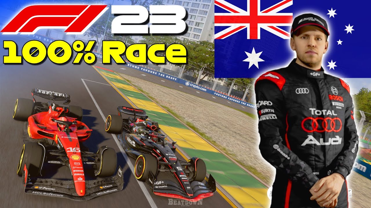 F1 23 - Let's Make Audi World Champion #3: 100% Race Australia