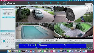 Viewtron Security Camera System PC Software Video Playback screenshot 2