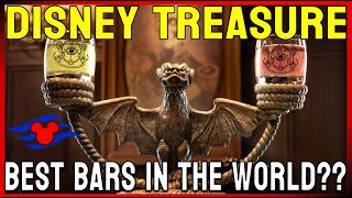 Explore the STUNNING Lounges of the Disney Treasure!