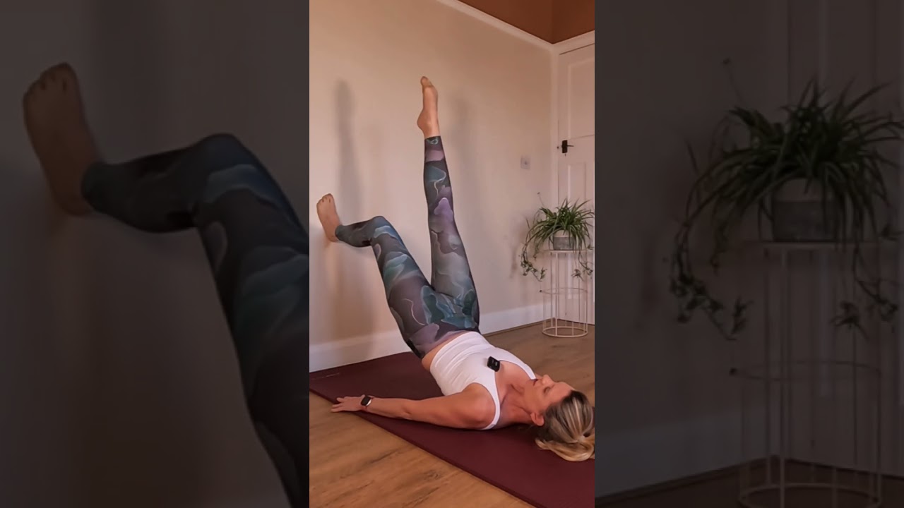 Pilates Wall Workout #wallworkout #pilates #matpilates