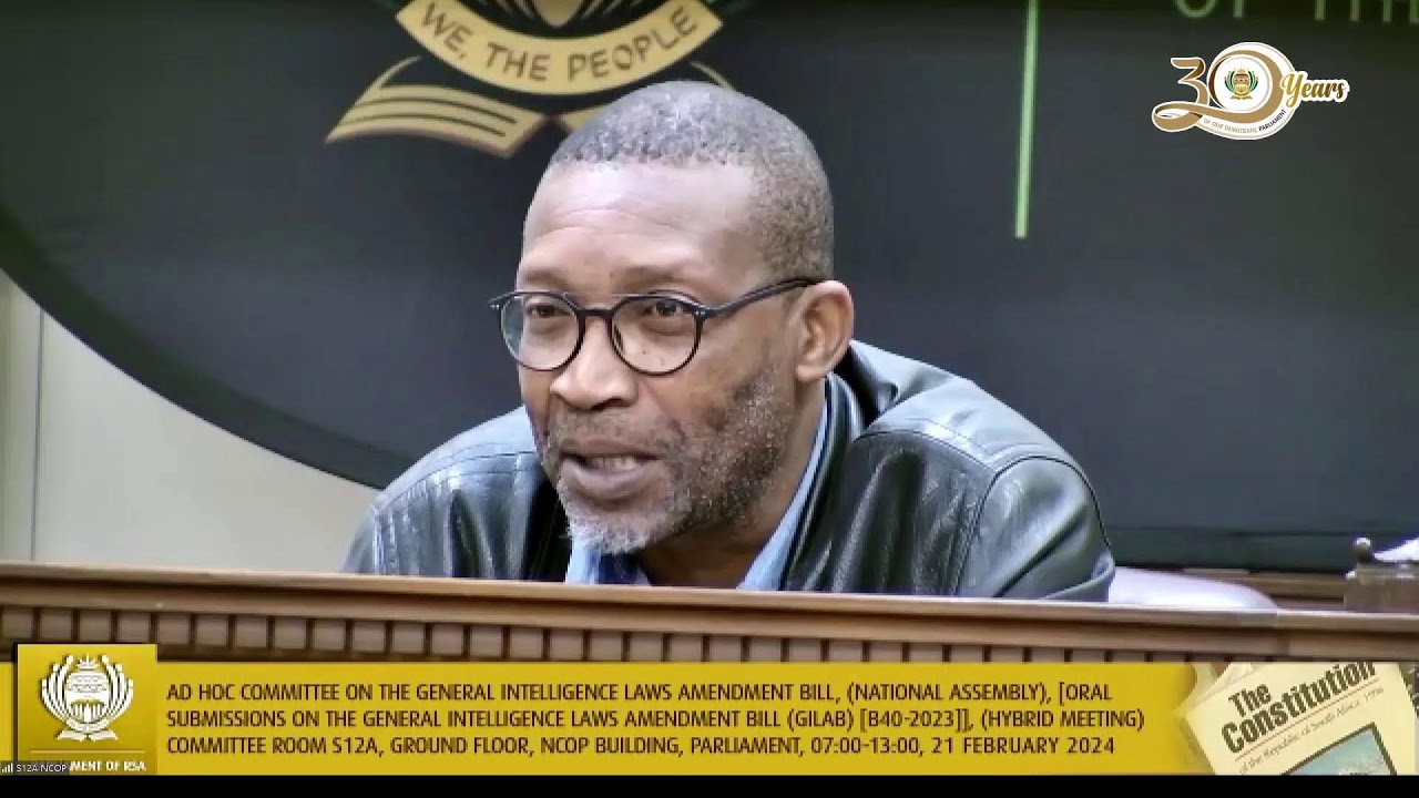 Ad Hoc Committee on the General Intelligence Laws Amendment Bill, 21 February 2024