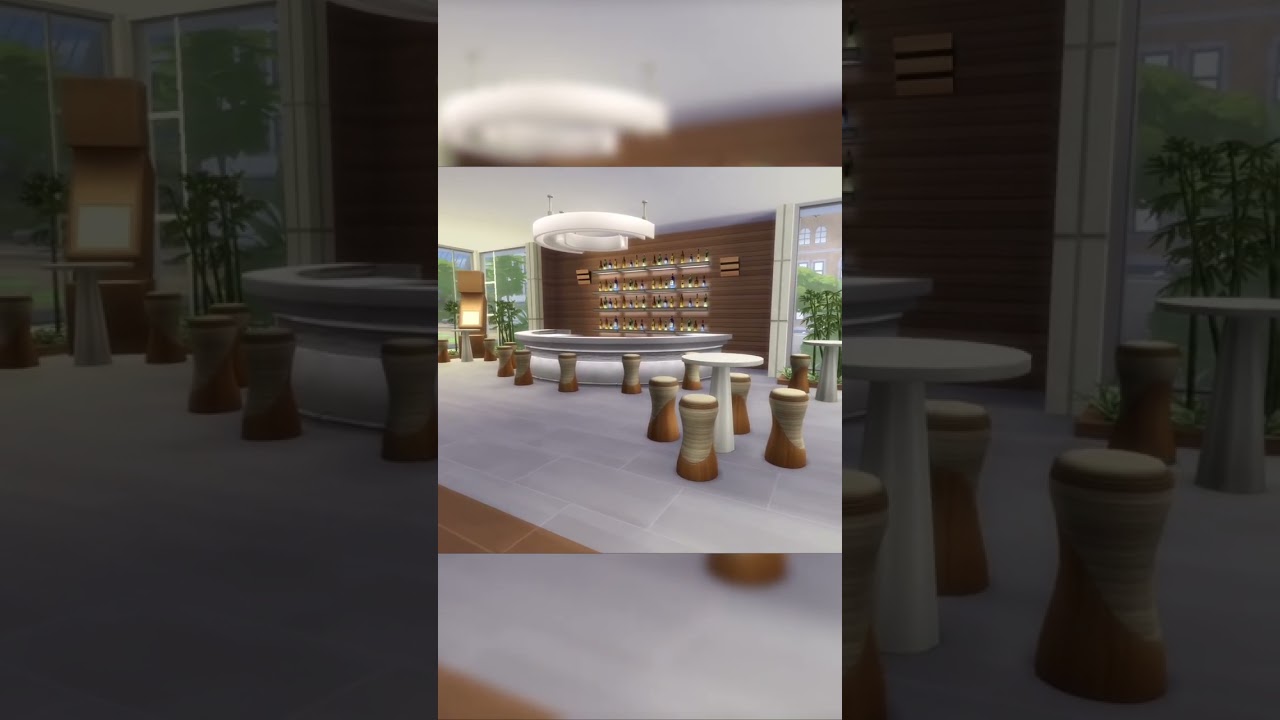 The Sims 4 - Recreation Center 🌿🏢 # 