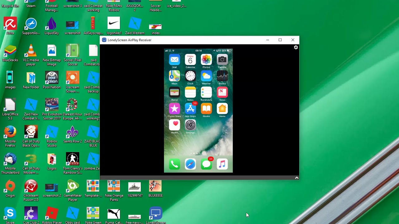 How Mirror Iphone Ipad Screen On Your Windows 10 Computer Using Free How Mirror Iphone Ipad Screen On Your Windows 10 Computer Using Free Works Takes 2 Mins