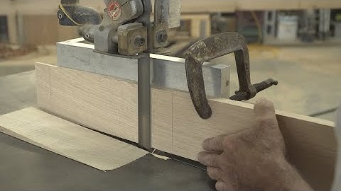 Building the V-Bottom Skiff: Episode 35 - Scarfing the caps with a ship-saw and rabbit plane