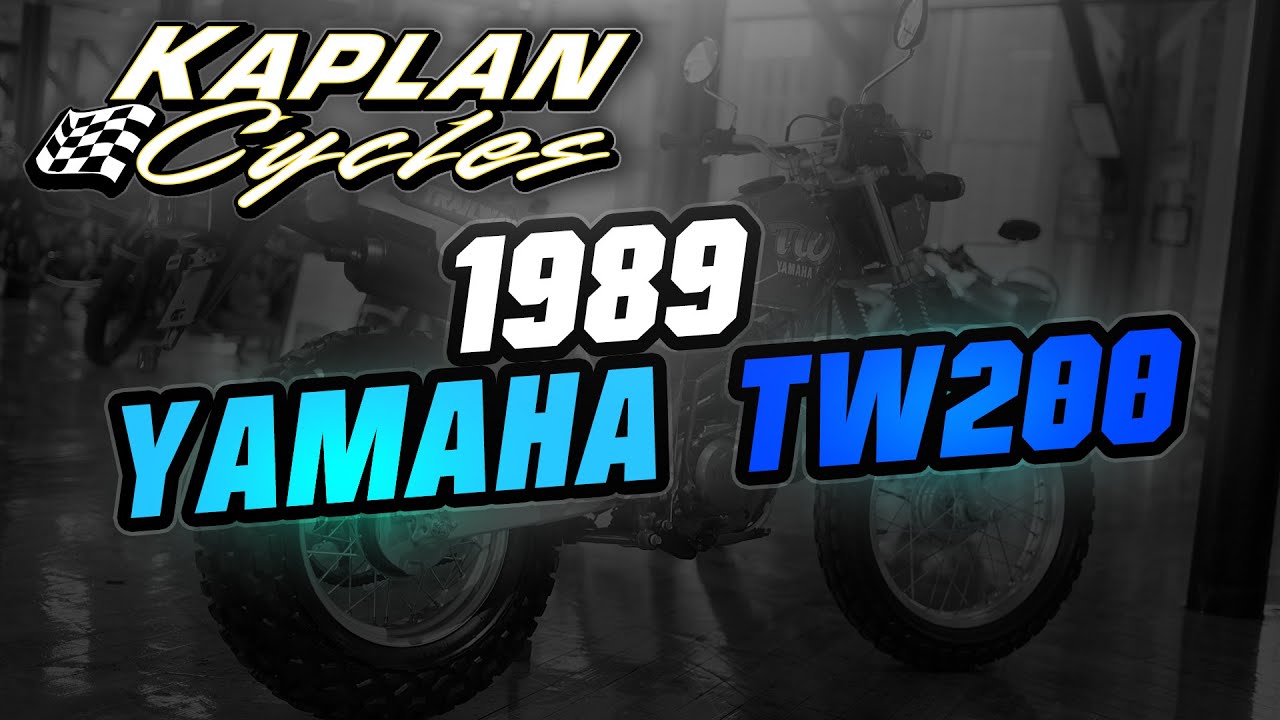 motorcycles for sale 1989 Yamaha TW200