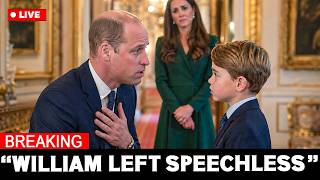 3 MIN AGO: Prince George Asks William One Question That Changes Everything