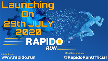 Rapido Run Smart Contract | Pre launching Presentation | RAPIDORUN | Ethereum Smart Contract
