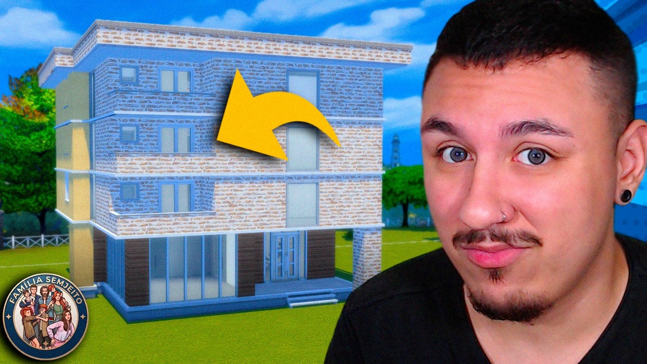 🔴 DECORANDO OS APARTAMENTOS da FAMÍLIA SEMJEITO | The Sims 4
