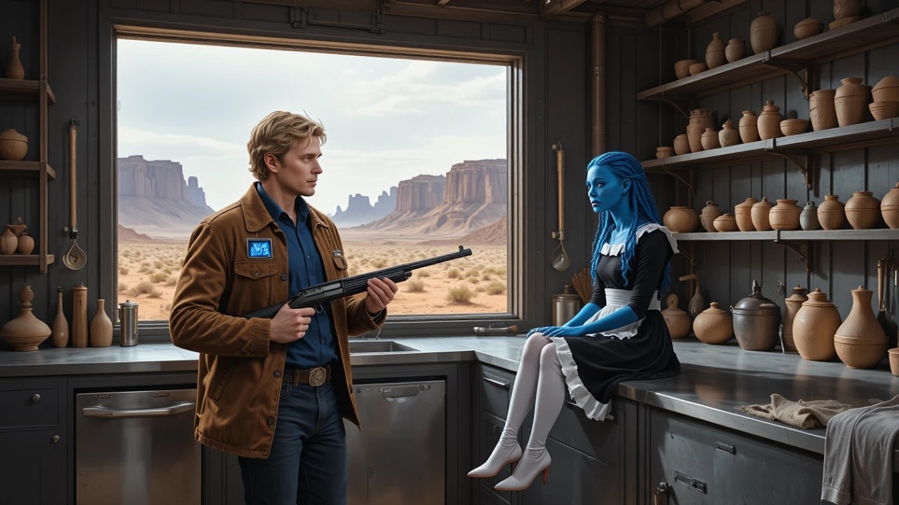 Тихий фермер обнаружил свою инопланетную служанку раненой — Галактический шериф потерял дар речи ...