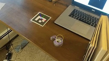 Detecting ArUco tags using openCV | Indicates the tape