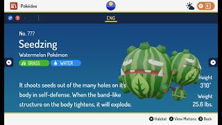 Convergent Watermelon Weezing Concept For The Pokemon Scarlet And Violet Dlc