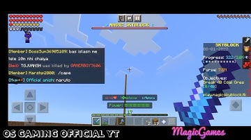 Funny Movement In Minecraft #shorts || MagicGames Skyblock
