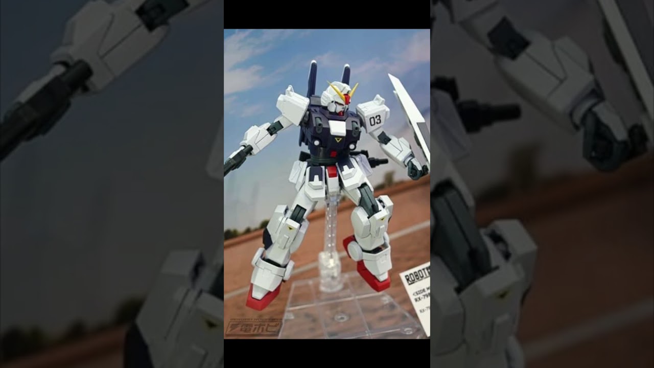 Robot Spirits 魂 Blue Destiny Gundam RX79 BD-2 & BD-3 units
