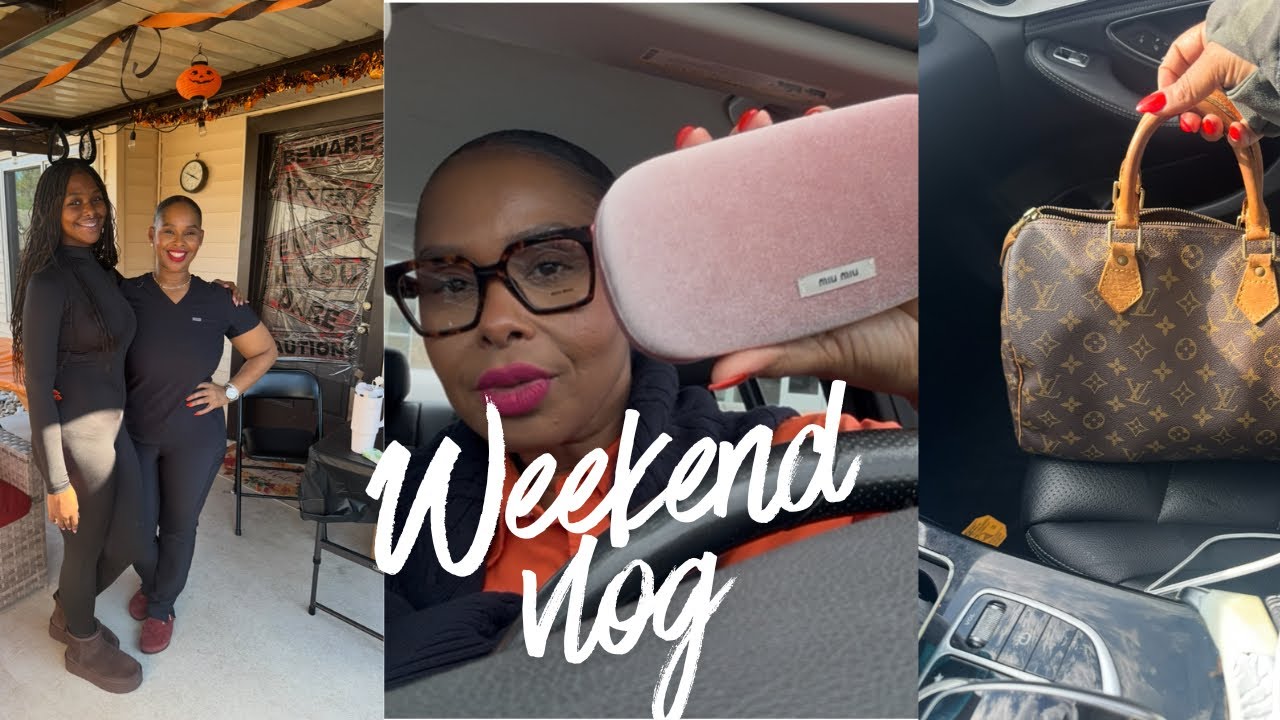 Выходные в Хьюстоне/концерты, новая сумка, шопинг, семейные развлечения и новые очки.