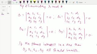 Analytical solid geometry : -  ( Intersection of three planes ; Solving problems ) - 66.