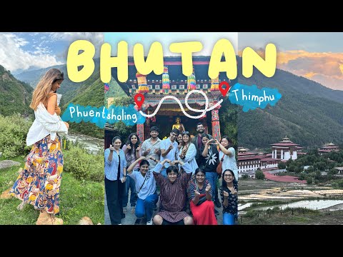 BHUTAN DAY 1 VLOG ~ crazy journey from Phuentsholing to Thimphu, simply bhutan living museum & more!