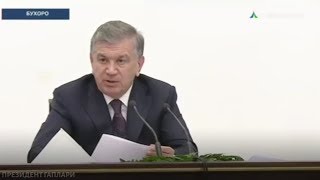 Президент Мирзиёевнинг Пешку тумани билан мулоқоти
