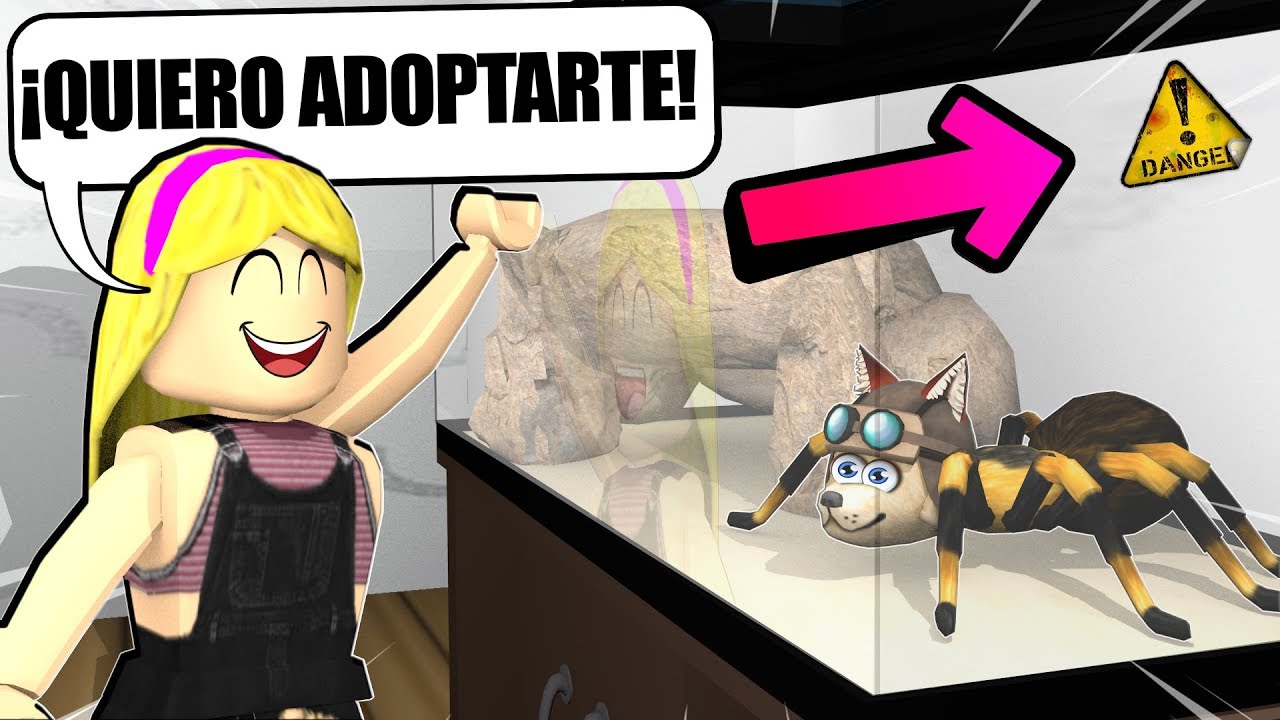 NUNCA ADOPTES UNA ARAÑA EN ROBLOX (¡¡Es venenosa!! 😰)  - PetsWorld