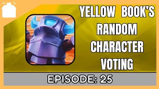 Yellow Book's Random Character Voting 25