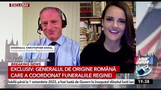 General Christopher Ghika speaking with Ana Iorga (INTERVIEW) Information