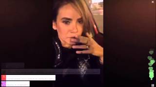 Айза (Aiza) в перископе (periscope) про карму и удаление тату на пальцах