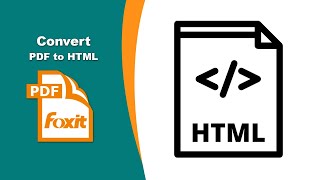 How to Create a Web Version of Your PDF with HTML Pages in Foxit PDF Editor